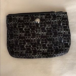 Coach makeup bag